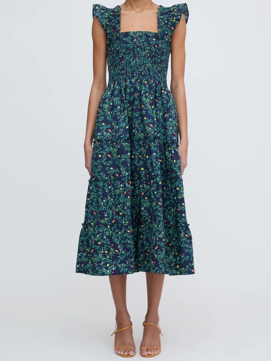 Hill House Dresses & Skirts - Hill House Ellie nap dress midnight garden poplin